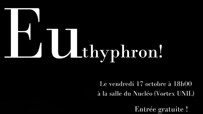 euthyphron banderolle